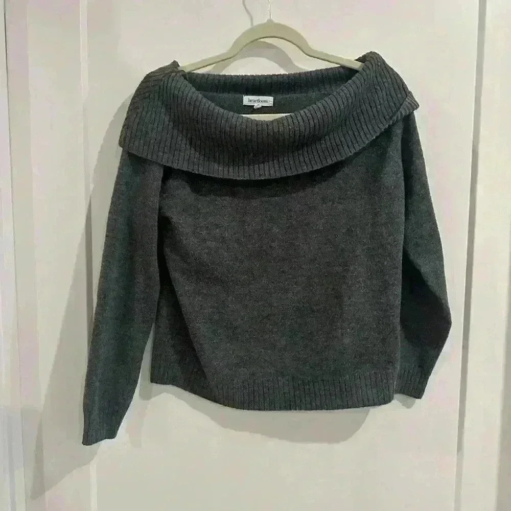 Heartloom Gray sweater